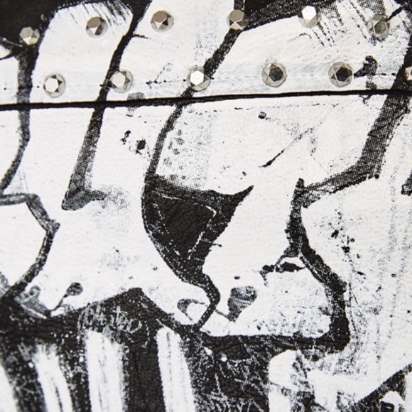 RARE Zara Leather Jacket - Picture 6 of 12